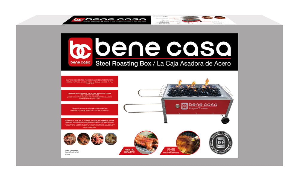 
                  
                    Bene Casa Caja Asadora Roasting Box, 70lb capacity
                  
                