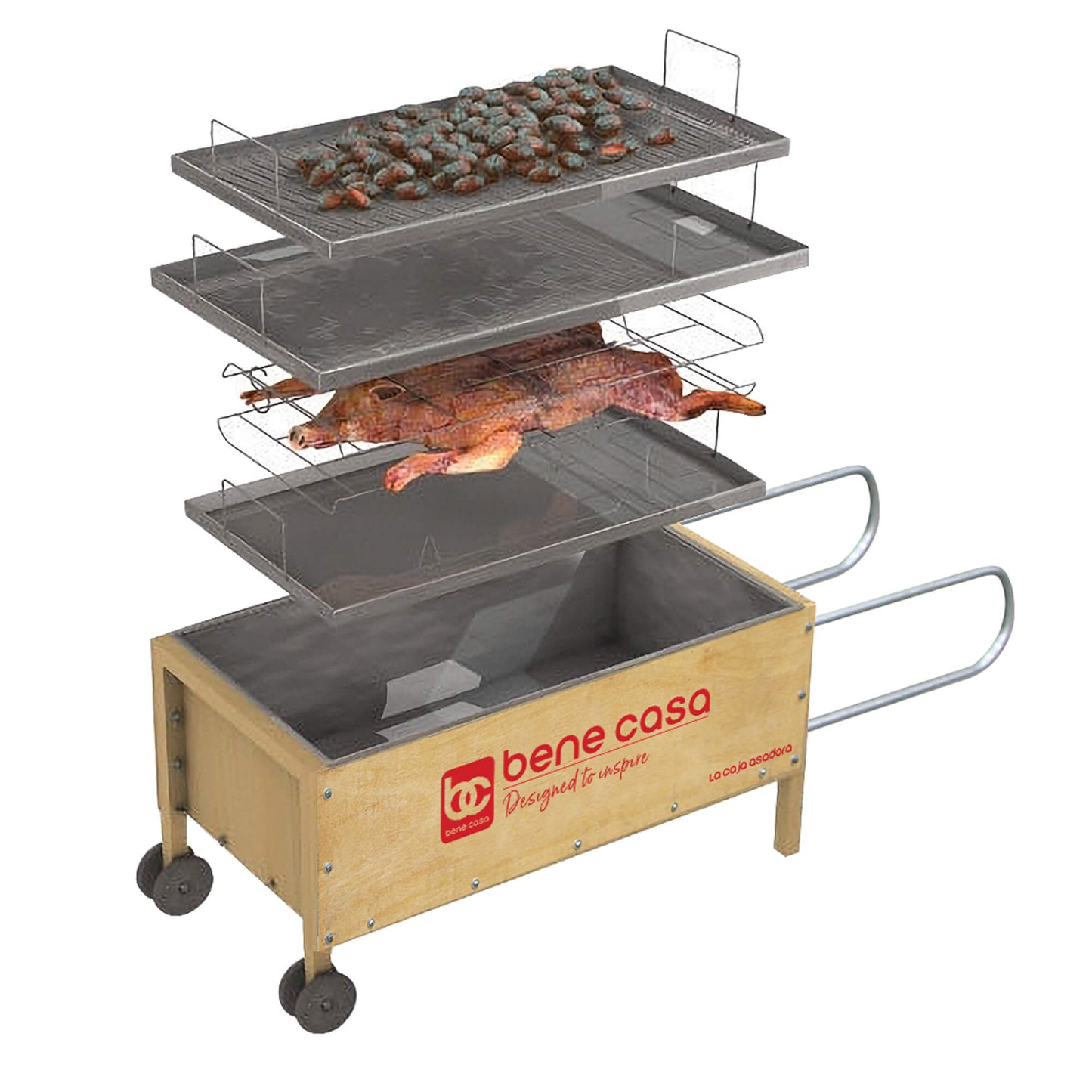 
                  
                    Bene Casa Caja Asadora Roasting Box, 70lb capacity
                  
                