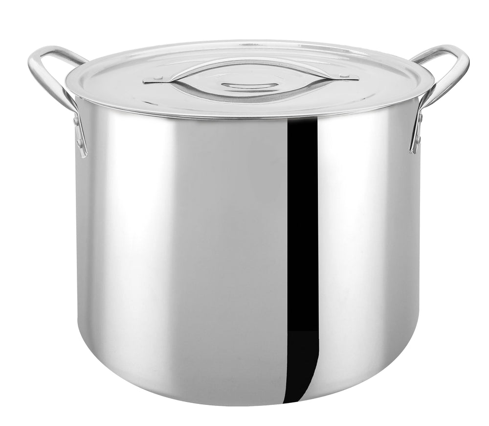 
                  
                    Bene Casa Stainless-Steel Stock Pot w/ lid,  reinforced bottom
                  
                