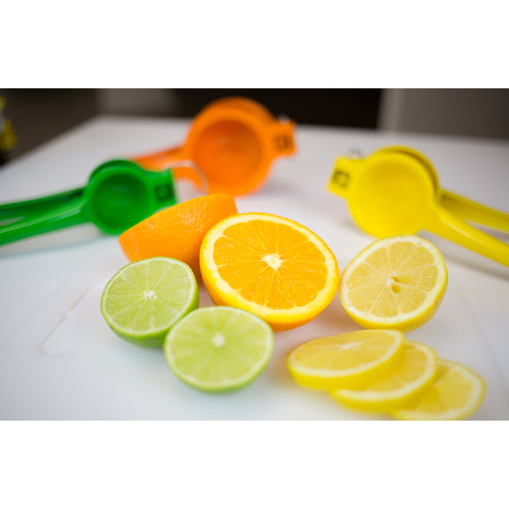 
                  
                    Bene Casa Aluminum Lemon Press, easy, no pulp, no seeds, dishwasher safe
                  
                