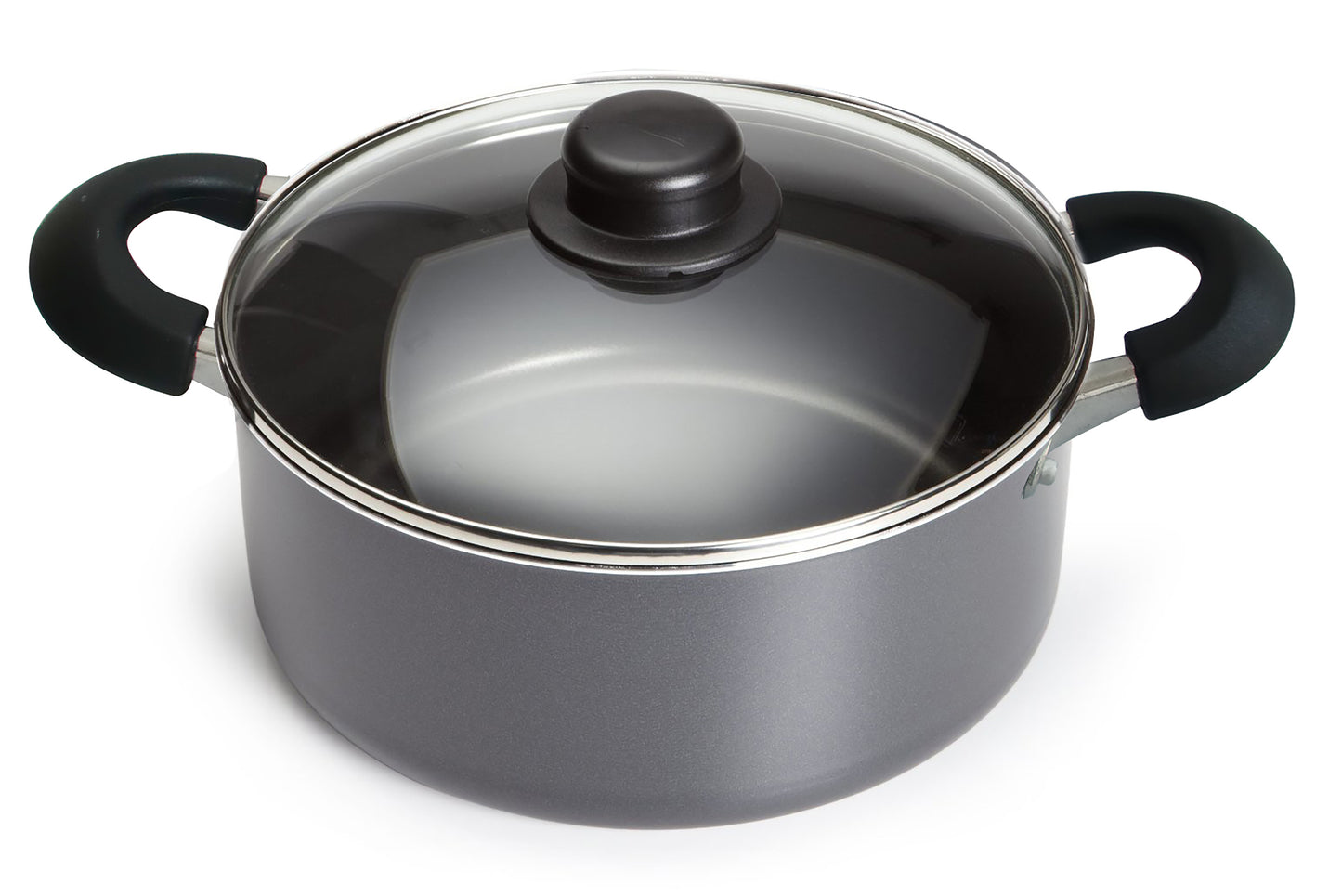 
                  
                    Bene Casa Non-stick speckled Dutch Oven w/ tempered glass lid - (3 sizes)
                  
                