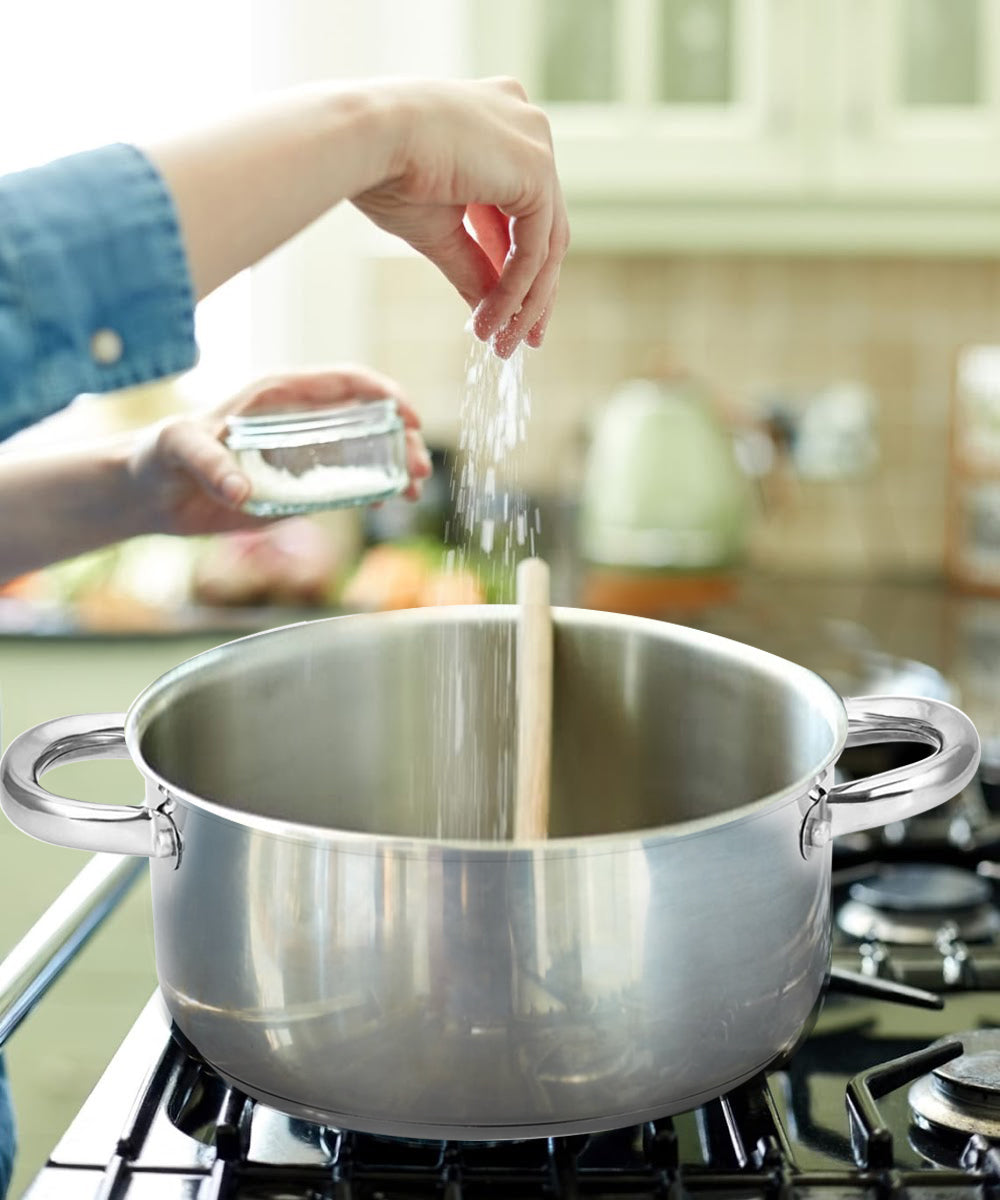 
                  
                    Bene Casa Stainless-Steel Dutch Oven w/ Glass Lid - (2 sizes)
                  
                